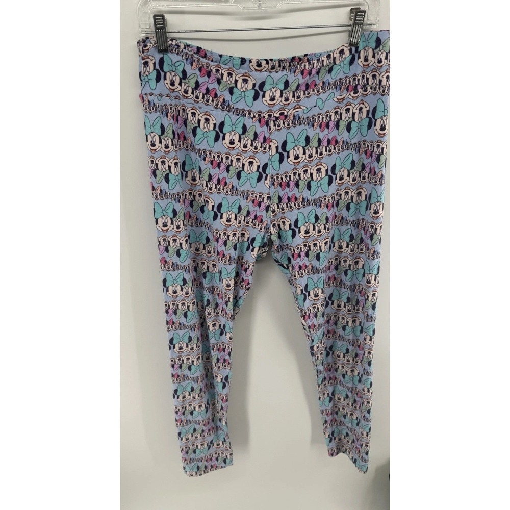Disney / Lularoe Minnie Mouse Leggings - Tall And Curvy